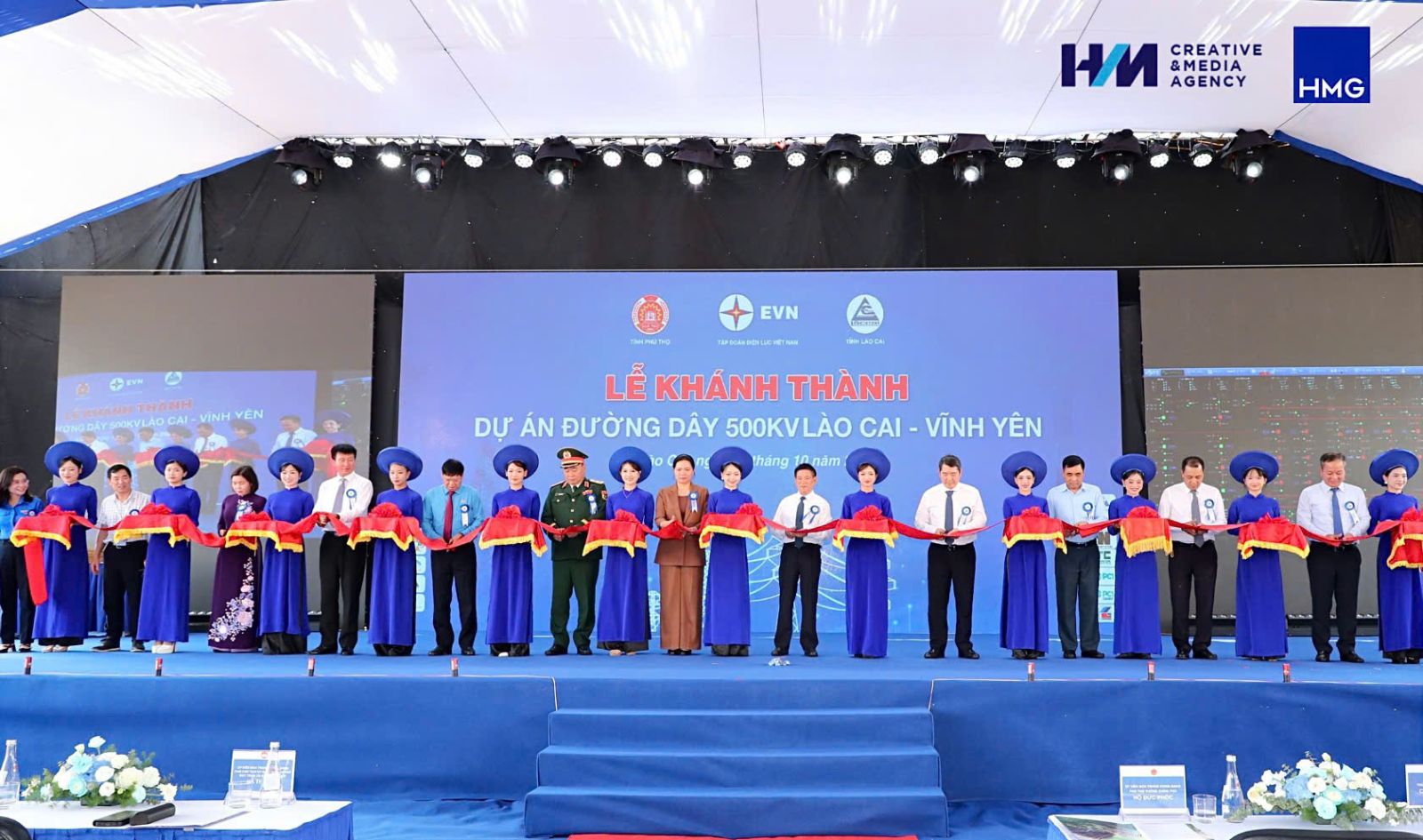 LỄ KHÁNH THÀNH ĐƯỜNG DÂY 500kV LÀO CAI – VĨNH YÊN