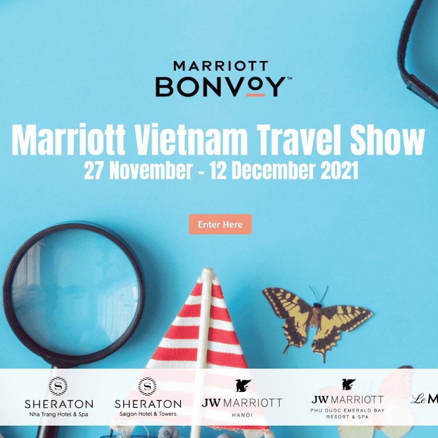 VR triển lãm 360 trong Marriott VN Travel Show 2021