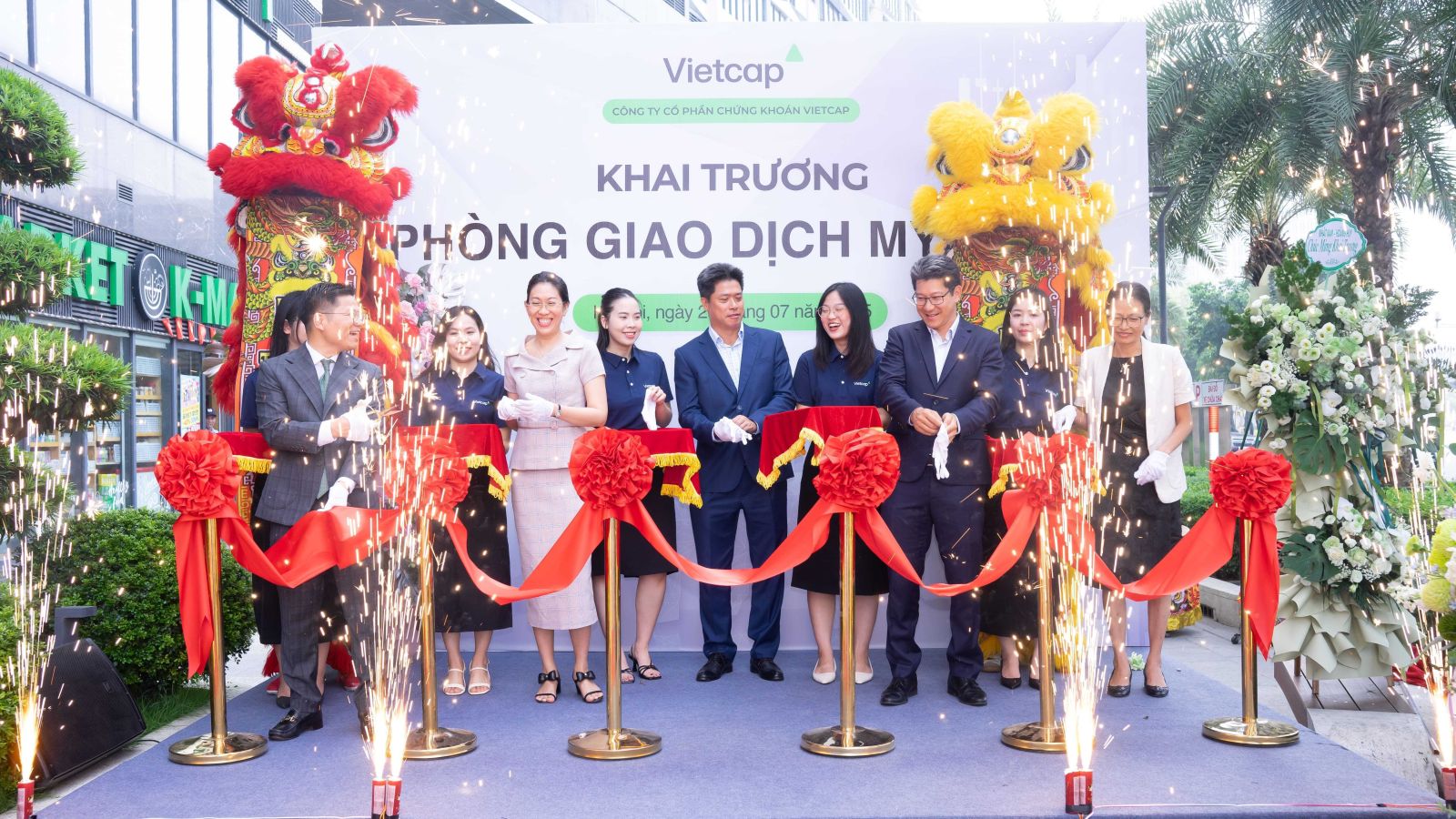 LỄ KHAI TRƯƠNG PHÒNG GIAO DỊCH VIETCAP - CHI NHÁNH MỸ ĐÌNH